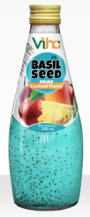 VIHA Nápoj s bazalkovými semínky 24x290ml/kart COCTAIL