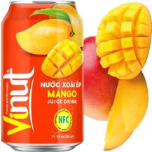 VINUT Nápoj s příchutí 24x330ml/kart MANGO